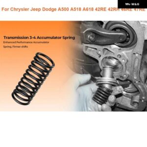 クライスラー ジープ ダッジ A500 A518 A618 42RE 42RH 46RE 47RE トランス ミッション 3-4 アキュムレーター スプリング ブラック