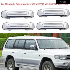 クロームカー 外装 ドアハンドル 三菱 パジェロ V31 V32 V33 V43 V44 V45 V46 1992-2000 MR156875 MR156876 MR156877 MR156878