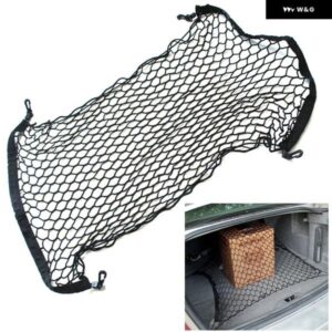 BMW E46 E90 E39 E60 E36 F10 F30 X3 X1 X5 E53 E70 オートケア カー トランク キャリア 収納 カーゴ オーガナイザー ナイロン 伸縮性 メッシュネット