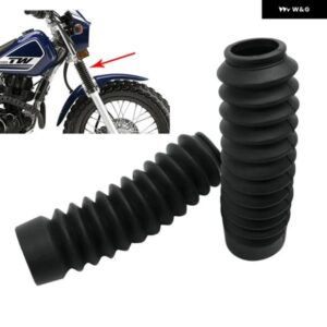 オートバイ バイク フロント フォーク ショック アブソーバー ブーツ ガード プロテクター ヤマハ TW200 200トレイルTW225フロント フォーク ラバーカバー