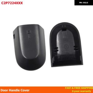 JAGUAR XF 2009-2015 XK 2006-2014 グレー/ブラック 外装 ドアハンドル カバー C2P7224XXX C2P7224 フロント左 ドアハンドル カバー キャップ