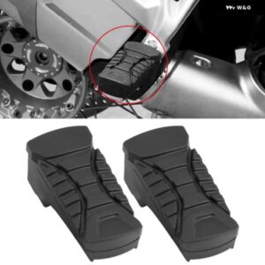 オートバイ バイク フットペグ ゴム製 オートバイ バイク リア フットペグ プレート フットレスト ゴム製 パッド カバー R1200GS R1200GS ADV 2014-2017