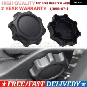 カーシートバックレストアジャスターホイール 2個 アウディ A1 A6 C5 A4 B6 ゴルフ MK4 ボラ ビートル キャディー パサート ジェッタ ポロ 9N 9N3