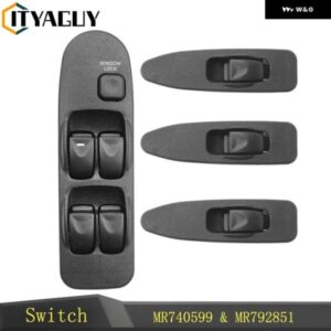 MR740599 MR792851 電動ウィンドウスイッチリフター 三菱 カリスマ 1995-2006 三菱 スペーススター MR 740 599