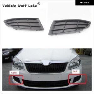 シュコダ ファビア MK2 5J 2011-15 カー スタイリング フロント フォグランプ フォグライト グリル