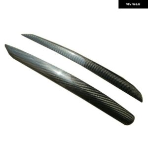 2ピース まぶたアイブロウ蓋 ヘッドライト トリム カバー カーアクセサリー 自動車 用品 VW ゴルフ 6 GTI R MK6 2009-2012 カスタムパーツ