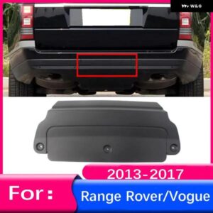 リアバンパー カバー トリム プレートボードプロテクター ランドローバー レンジローバー L405/VOVGE 2013-16 17 2018 マットブラック カス