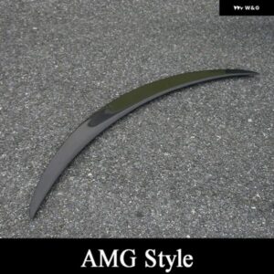 メルセデス W205 C クーペ C200 クーペ 2 ドア リア トランク スポイラー ウイング リップ AMG スタイル 2015-21 カスタムパーツ アクセサ