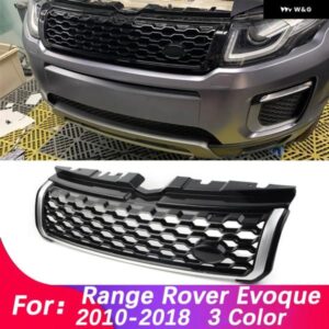 フロントバンパー グリル センタースタイリングアッパーグリル ランドローバー レンジローバー イヴォーク 2010-16 17 2018 カスタムパーツ
