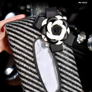 高級ダイヤモンドティッシュペーパーボックス革クリスタルブロック型ティッシュボックスケースホルダーカースタイリング 自動車 アクセサリ