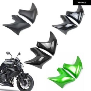 ER-6N 右側と左側ラジエーター カバー フェアリング KAWASAKI ER6N ER-6N ER 6N 2012-16 ABS カスタムパーツ アクセサリー 交換用部品 互換