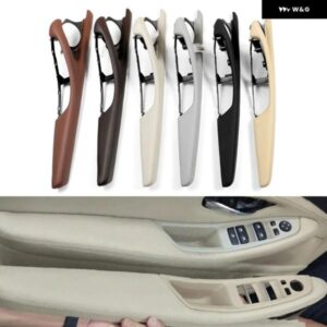 車左ドアハンドル パネル シートボタン スイッチ フレームフル BMW F10 F11 F18 5シリーズ 2010-17 カスタムパーツ アクセサリー 交換用部