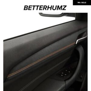 BMW X1 F48 X2 F39 アルカンターラ製車内ドア パネル トリム ストリップ装飾ステッカー 4個 オートチューニングアクセサリー カスタムパー