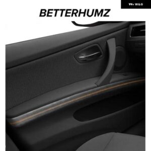 BMW E90シリーズ 3 車内ドアトリム ストリップ パネル 装飾ステッカー 4個 アルカンターラ製チューニングモールドアクセサリー カスタムパ