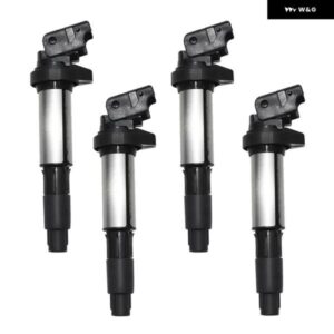 4個 点火コイル BMW E46 E60 E81 E88 E89 E90 E92 118I 120I 130I 316I 318I 320I 325I 520I 525I 730I X3 X5 Z4 アクセサリー カスタムパ