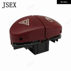 10個 オートハザードハザードフラッシャーライトスイッチ 96403778JK PEUGEOT カスタムパーツ アクセサリー 交換用部品 互換品