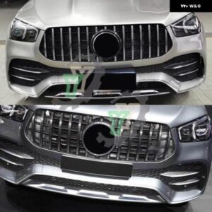 フロントバンパー グリル レーシング グリル メルセデスベンツ GLEクラス C167 W167 クーペ SUV 4MATIC GLE300 GLE350 GLE400 GLE450 2020-