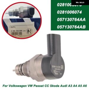 アウディ A3 A4 A5 A6 Q3 Q5 VW 2016 パサート CC 圧力制御バルブ レギュレータ 057130764AA 057130764AB 0281006074 0281006075 カスタム
