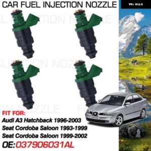 アウディ A3 S3 8L ハッチバック 1996-2003 シート コルドバ 8K サルーン VW ダービー 1993-2002 燃料インジェクターノズル噴射 037906031A