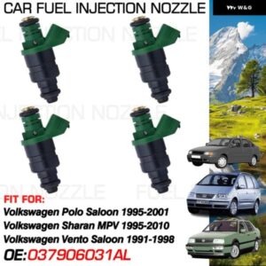 燃料インジェクターノズル噴射フォルクスワーゲンポロ VW シャラン MPV 1995-2010 1995-2001 VW ヴェントサルーン 1991-1998 037906031AL
