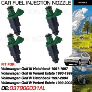 VW ゴルフ MK3 MK4 ハッチ カブリオレ コンバーチブル バリアント エステート フォルクスワーゲン 燃料インジェクター ノズル噴射 03790603