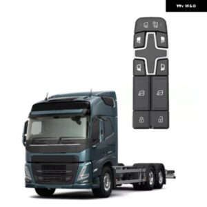 ボルボ FH FM 1998-2013 トラック スペアパーツアクセサリーフロント左車電動パワーウィンドウ コントロールスイッチボタン 22154235 カス