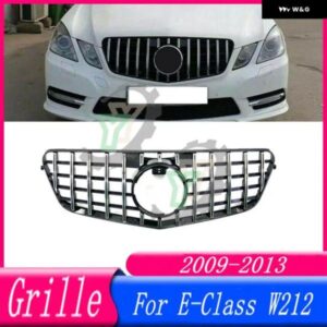 フロントバンパー アッパーグリル レーシング グリル メルセデスベンツ E クラス W212 E300 E400 E200 E350 2009-13 カーアクセサリー カス