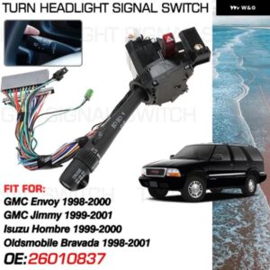 GMC エンボイ 1998-2000 GMC JIMMYOLDSMOBILE BRAVADA 1999-2001 いすゞホンブレ 1999-2000 ヘッドライト ステアリングコラムスイッチ 2601