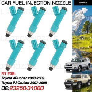トヨタ 4 ランナー N210 2003-2009 トヨタ FJ クルーザー XJ10 2007-2009 燃料インジェクターノズル噴射 23250-31060 23209-39015 カスタム