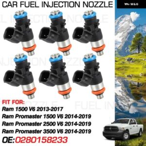 ダッジ ラム ラム ピックアップ ラム プロマスター 1500 2500 3500 2014-2019 アクセサリー 燃料インジェクター ノズル噴射 0280158233 518