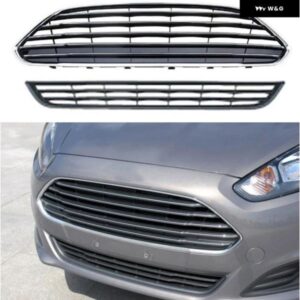 フロントバンパー グリル 上部アンダーグリル フォード フィエスタ 2013-16 カスタムパーツ アクセサリー 交換用部品 互換品