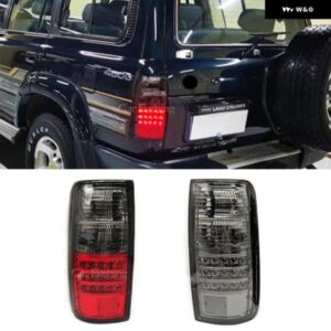 2個 リアブレーキ テールライト アセンブリ トヨタ ランドクルーザー FJ80 LC80 FZJ80 1991-1997 リフレクター ハザードランプカーアクセサ