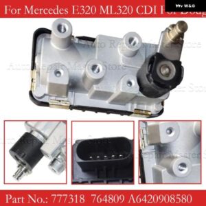 G-277 ターボ電子 アクチュエーター メルセデス C-KLASSE 320 CDI W203 224 HP OM642 765155 68037207AA 712120 6NW009420 カスタムパーツ