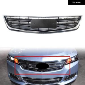 フロントバンパー グリル 上部/アンダー レーシング グリル シボレー インパラ 2014-20 /ブラック カスタムパーツ アクセサリー 交換用部品