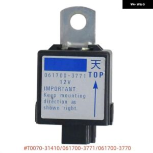 リレータイマー 部品 ナンバー: T0070-31410 デンソー 061700-3771 12V クボタ カスタムパーツ アクセサリー 交換用部品 互換品