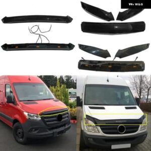 フロントエンジングリル リップモールディングカバー トリム プロテクター ガーニッシュバグシールドカースタイリング メルセデスベンツ ス