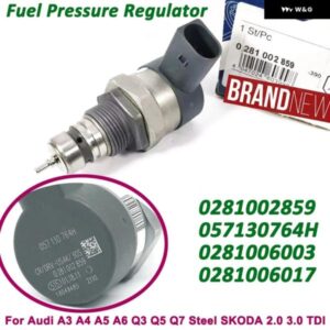 アウディ A3 A4 A5 A6 Q3 Q5 Q7 シュコダ 燃圧レギュレーター 0281002859 0281006003 0281006017 057130764H 03L906054A カスタムパーツ ア