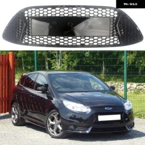 フロントアッパーグリル フォード フォーカス ST 2012 2013 2014 MK3 カスタムパーツ アクセサリー 交換用部品 互換品