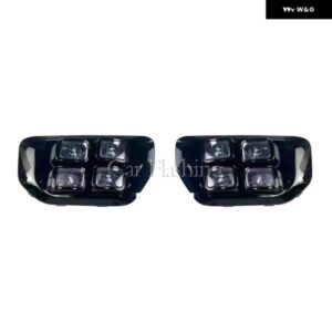 2個 LED デイタイム ランニングライト フォード レンジャー T9 2022 2023 2024 ダイナミックウインカー車 LED DRL フォグランプ カバー カ