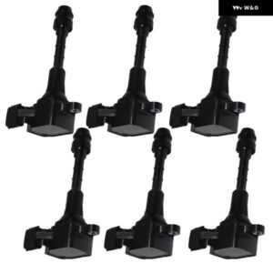 6個 点火コイル 日産 350Z ティアナ J31 フーガ Y50 2005 3.5L アルティマ L31 L32 エルグランド E51 インフィニティ FX 35 G35 部品 22448