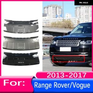 車 ABS フロントバンパー スキッドプレートガードカバー トリム ランドローバー レンジローバー /ヴォーグ L405 2014-16 LR038741 LR077157