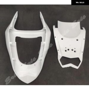 ABS 射出モールド生 未塗装 テールセクションのアッパーカバー リア フェアリング カウル KAWASAKI ZX-6R 2003 2004 カスタムパーツ アクセ