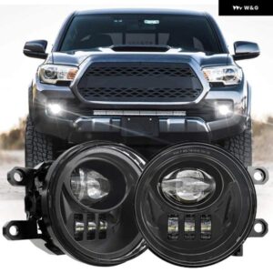 45ワット LED フォグランプ トヨタ 2007-2013 タンドラ 2008-2011 セコイア ドライビングランプ アセンブリ 交換 カスタムパーツ アクセサ
