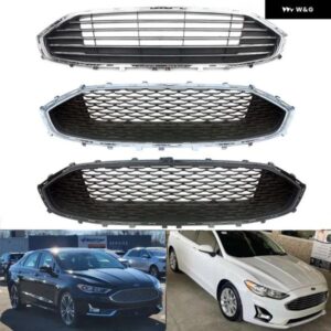 フロント レーシング 改築バンパー グリル アッパーグリル フォード フュージョンモンデオ 2019-21 カスタムパーツ アクセサリー 交換用部