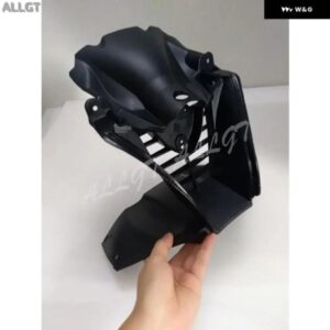 光沢ブラック アッパーフロント フェアリング カウ ルノー ズ ヤマハ 2006-2007 カスタムパーツ アクセサリー 交換用部品 互換品