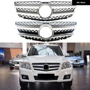 フロント レーシング ビレットバンパー グリル アッパーフェイスリフトグリル メルセデスベンツ X204 GLK280 GLK300 GLK350 39783 カスタム