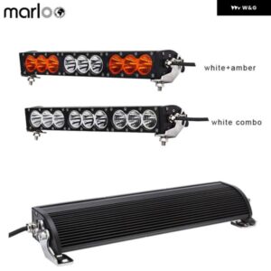 車 16.6インチ LED オフロードライトバー 12V 24V 自動車 90ワット コンボビームワークランプ ジープ トラック ボート AUV ATV アンバーホワ