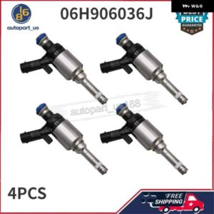 アウディ A4 A4 オールロード A5 オールロード Q5 2.0L 燃料インジェクター 4個 06H906036J 06H906036N カスタムパーツ アクセサリー 交換