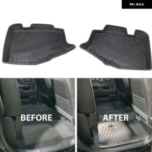 2個 カーゴフロアライナーマットリア ジープ ラングラー JK 2007-17 2 ドア カスタムパーツ アクセサリー 交換用部品 互換品