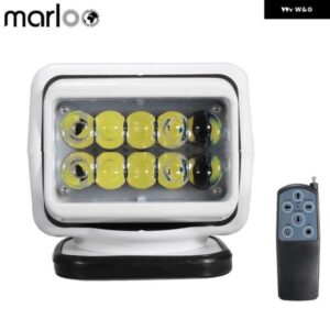 マグネットベース 360 度回転リモコン 50ワット LED サーチライト緊急ライト工事ライトボート 4X4 トラック カスタムパーツ アクセサリー